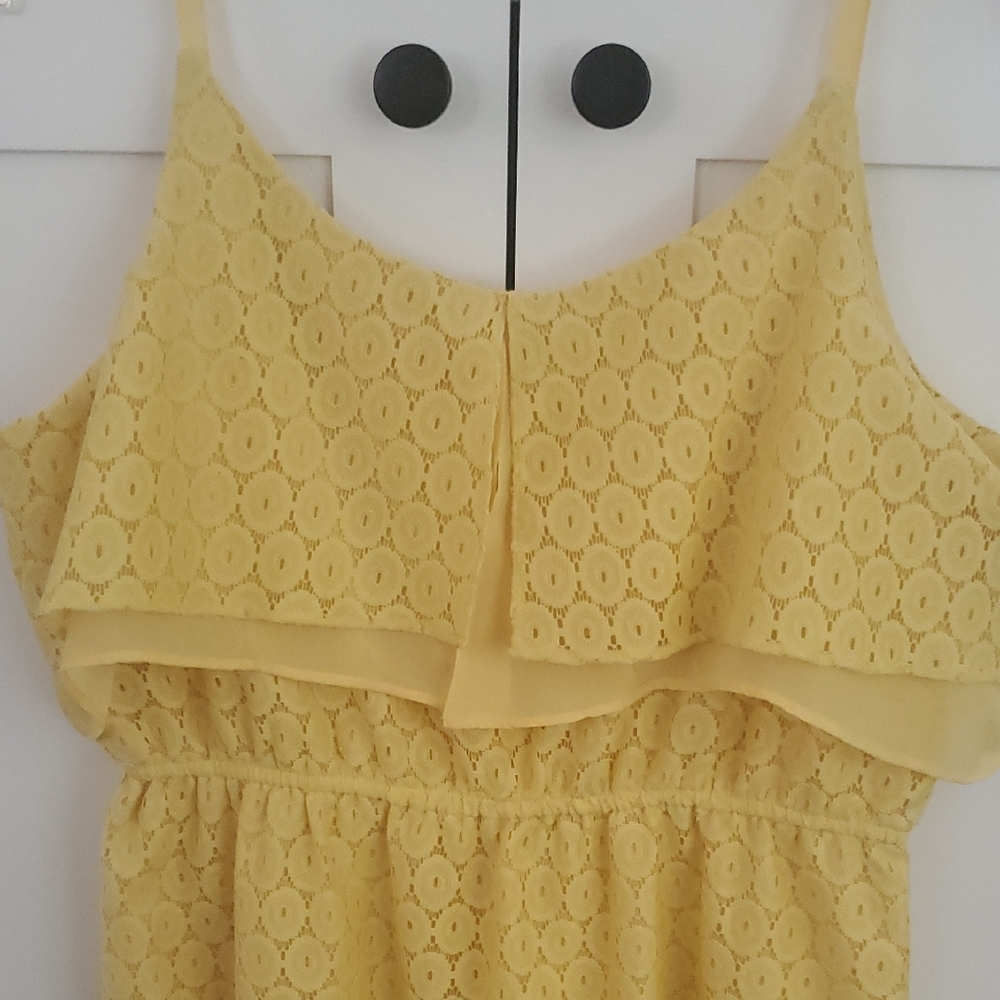 Yellow Lace Dress